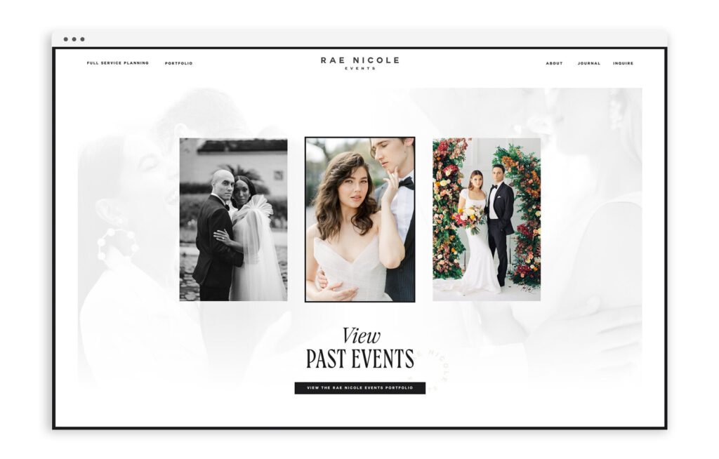 Event planner website