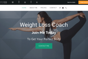 Website for fitness trainers