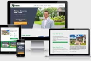 Real estate agent website
