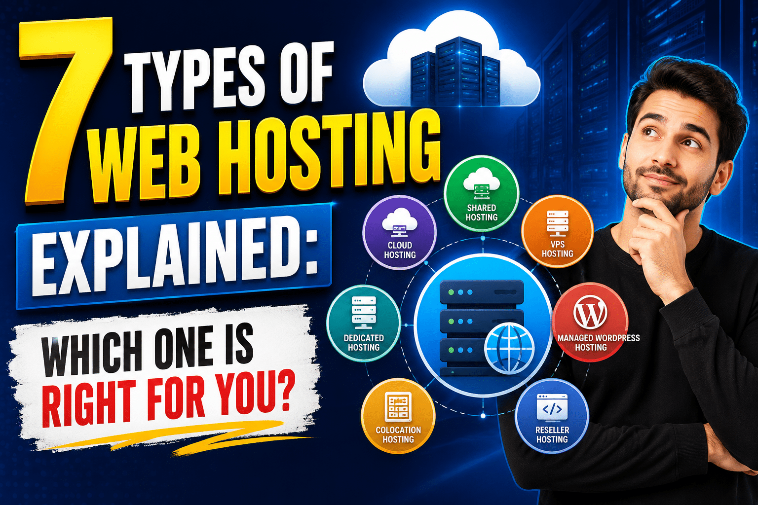 types of web hosting