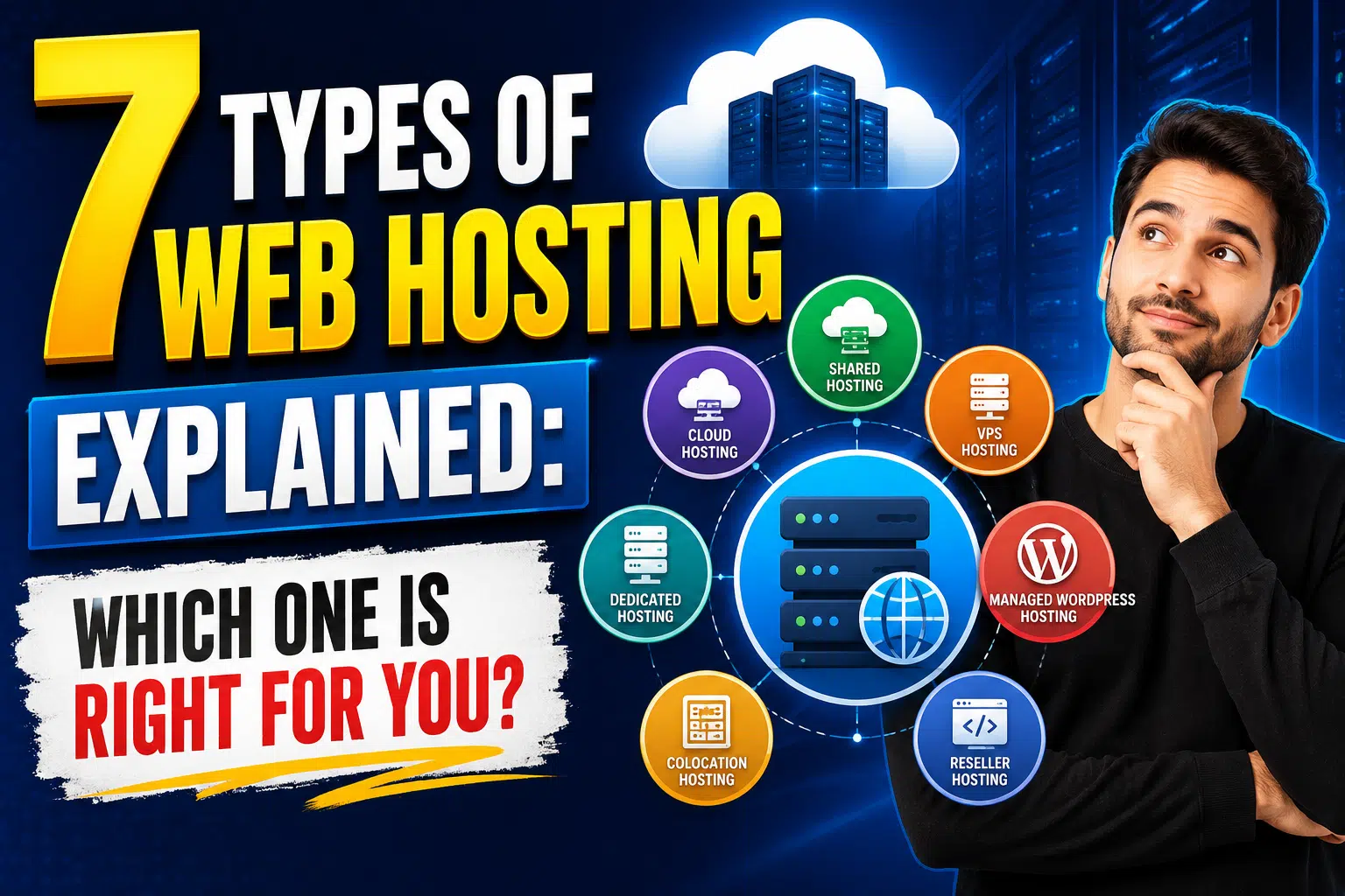 types of web hosting