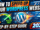 speed up WordPress website