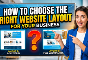 website layout