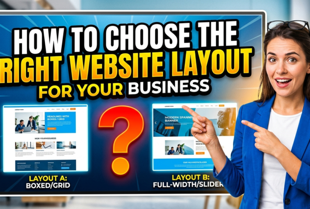 website layout