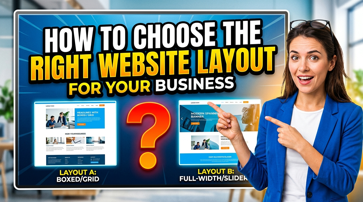 website layout